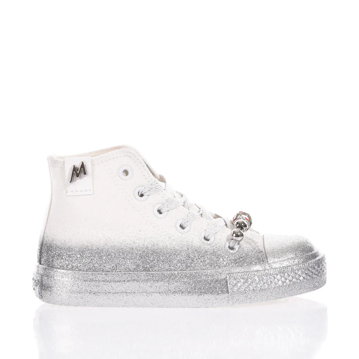 Mimanera Airlines Junior Silver Glittery Airlines Glitter