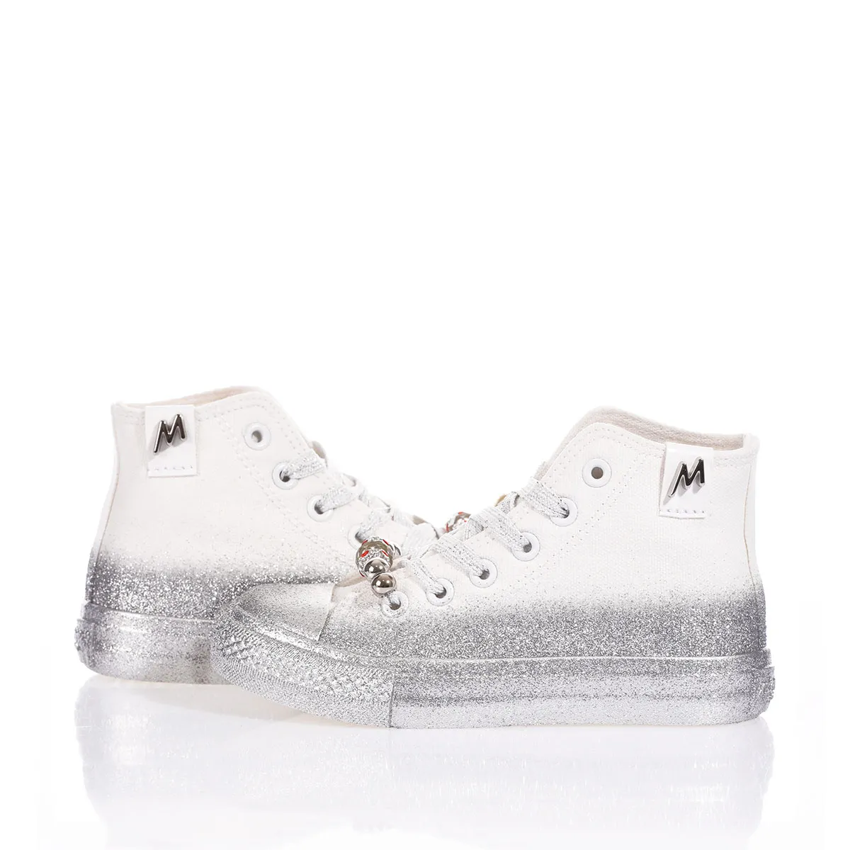 Mimanera Airlines Junior Silver Glittery Airlines Glitter