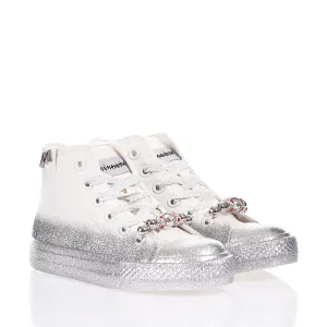 Mimanera Airlines Junior Silver Glittery