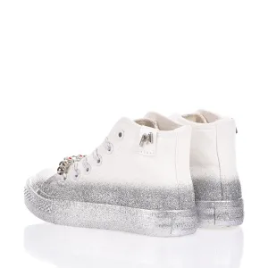 Mimanera Airlines Junior Silver Glittery