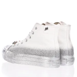 Mimanera Airlines Platform Silver Glittery