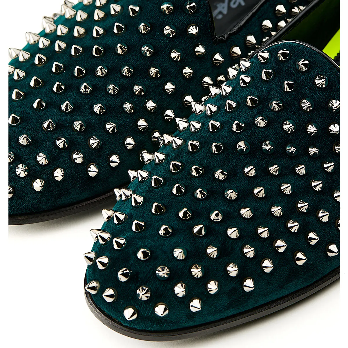 Mimanera Frontman Velvet Green Studs Frontman Clous