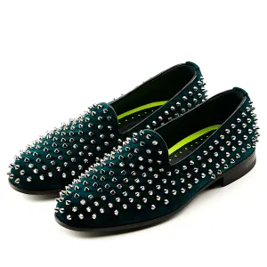 Mimanera Frontman Velvet Green Studs