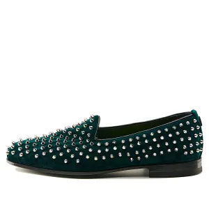 Mimanera Frontman Velvet Green Studs