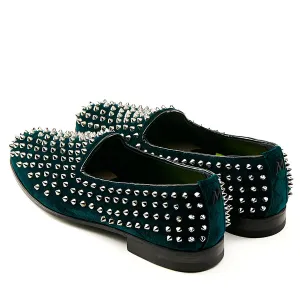 Mimanera Frontman Velvet Green Studs