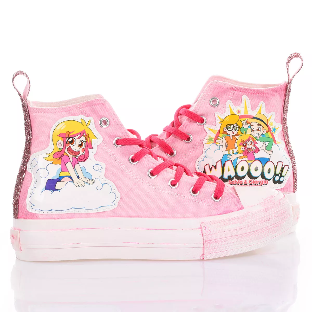 Mimanera Salvo & Giorgia Pink Airlines Platform Special