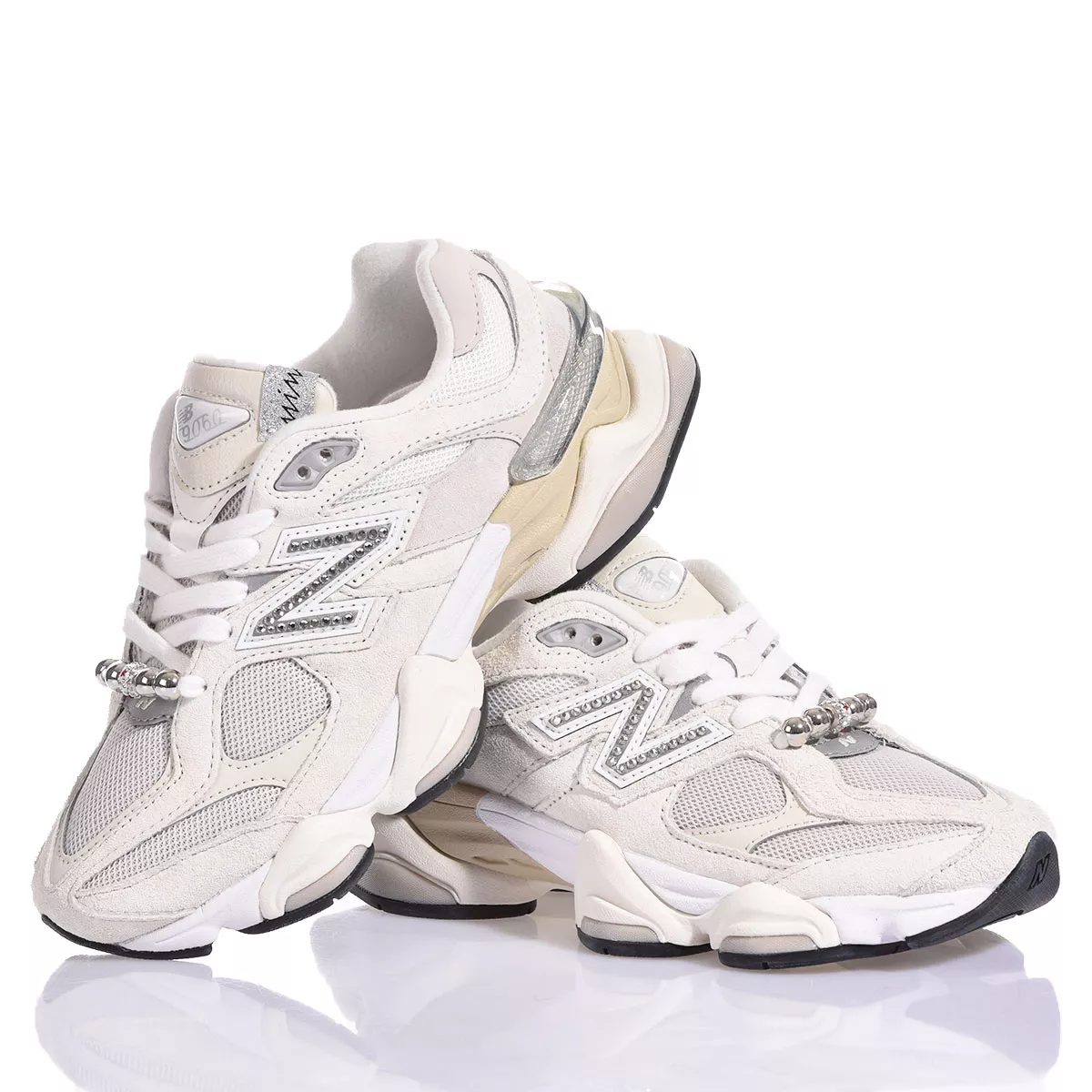 New Balance 9060 Chalk Swarovski 9060 Swarovski