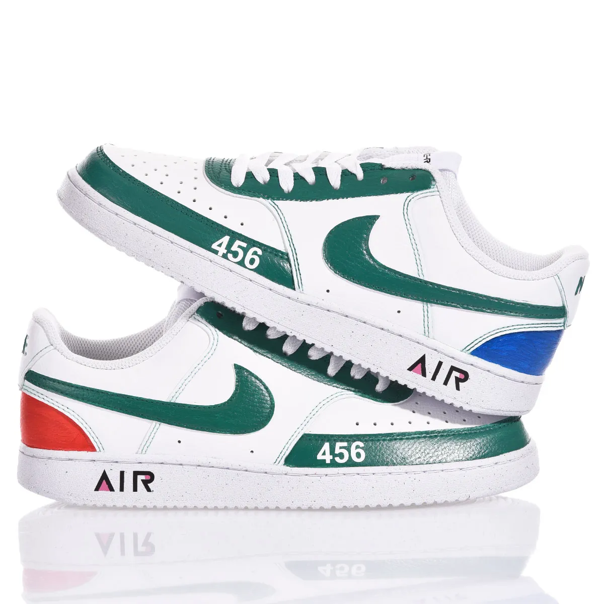 Nike 456 Court Vision Painted