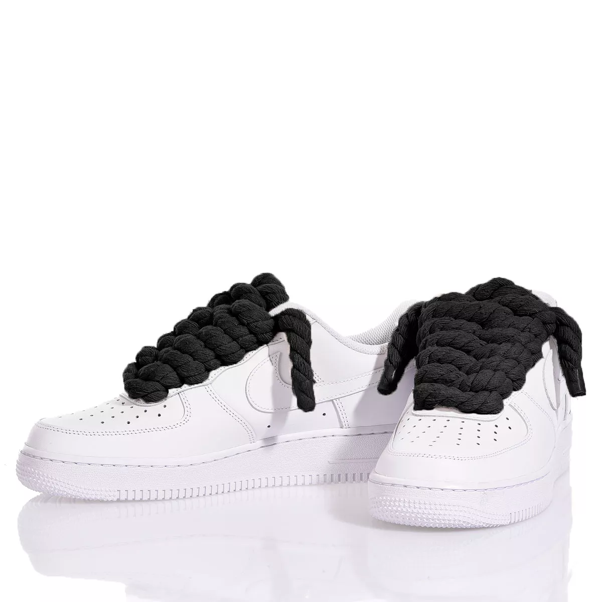 Nike Air Force 1 Boom Laces Black Air Force 1 Special