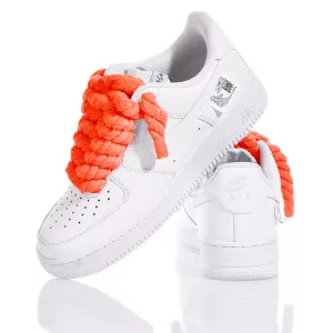 Nike Air Force 1 Boom Laces Orange