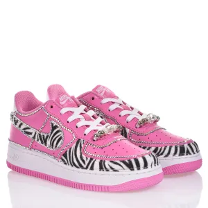 Nike Air Force 1 Bubble Zebra