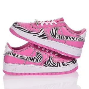 Nike Air Force 1 Bubble Zebra