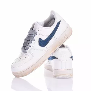 Nike Air Force 1 Caffeine Denim Personalizzate