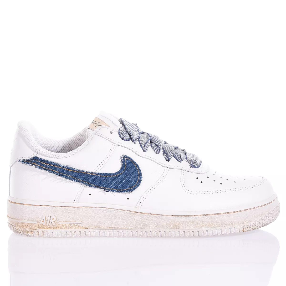 Nike Air Force 1 Caffeine Denim Personalizzate