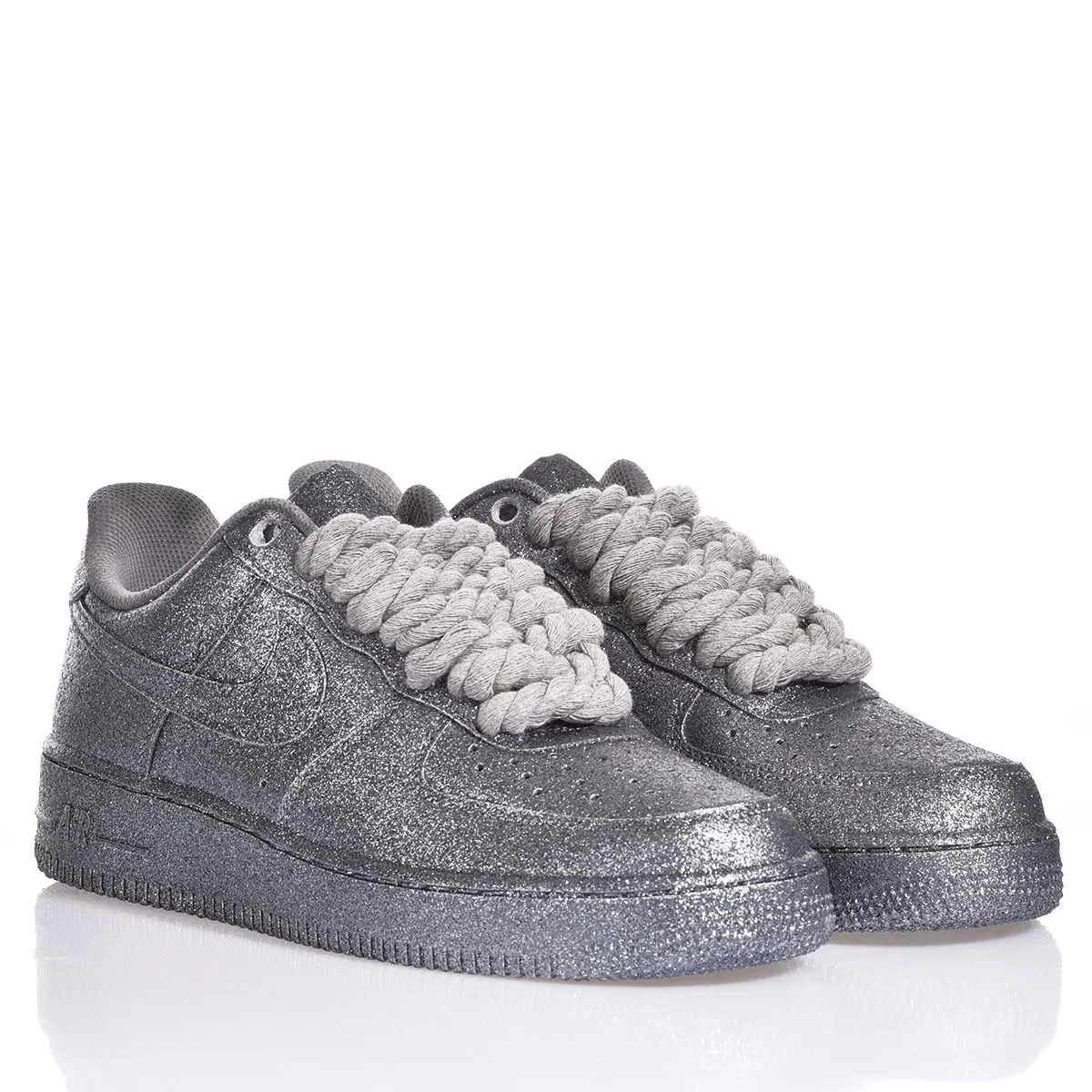 Nike Air Force 1 Full Grey Air Force 1 brokat