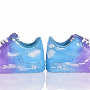 Nike Air Force 1 Purple Blue