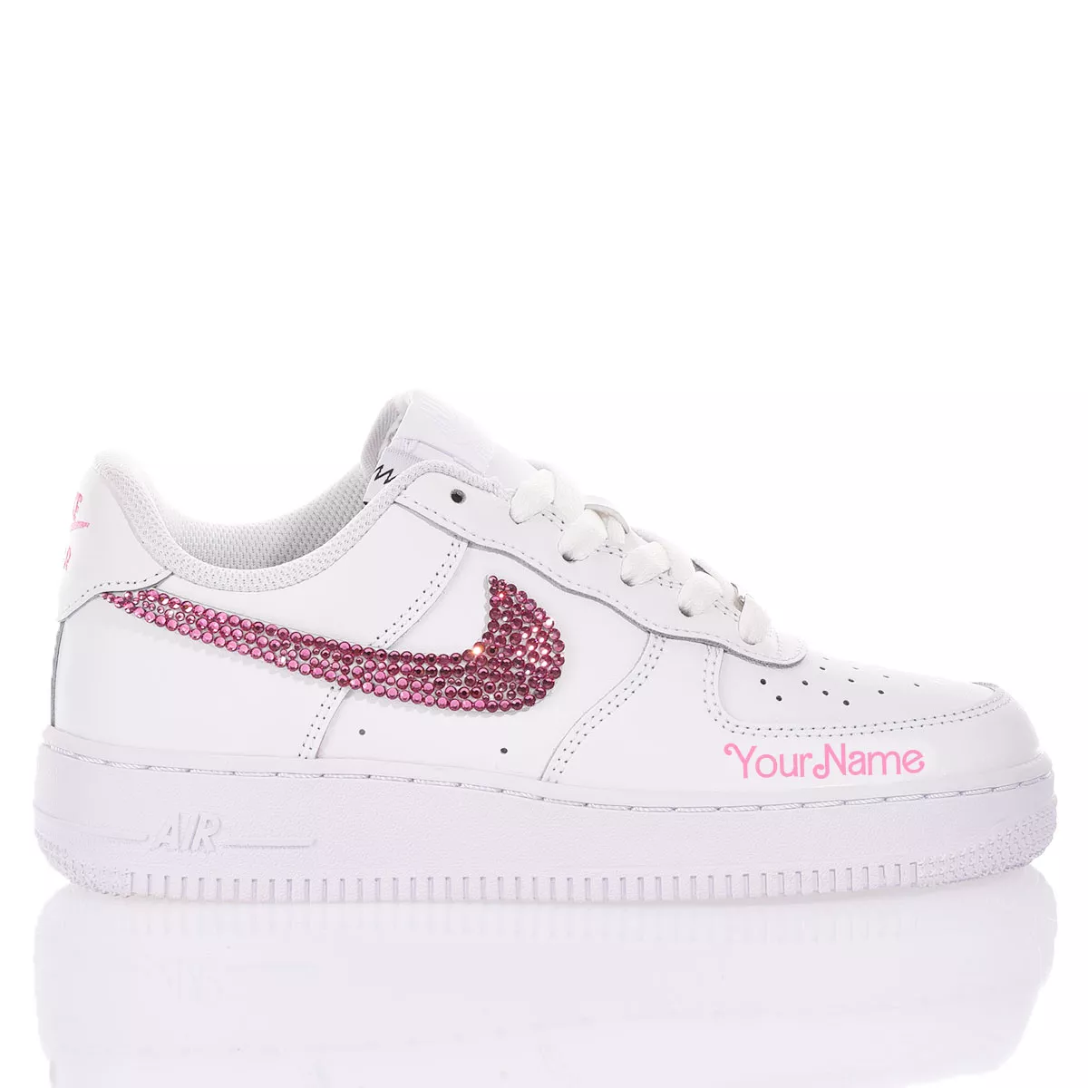 Nike Air Force 1 Low By You Custom Shoe in White