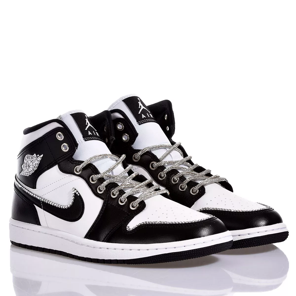 Nike Air Jordan 1 Panda Swarovski Air Jordan 1 Swarovski