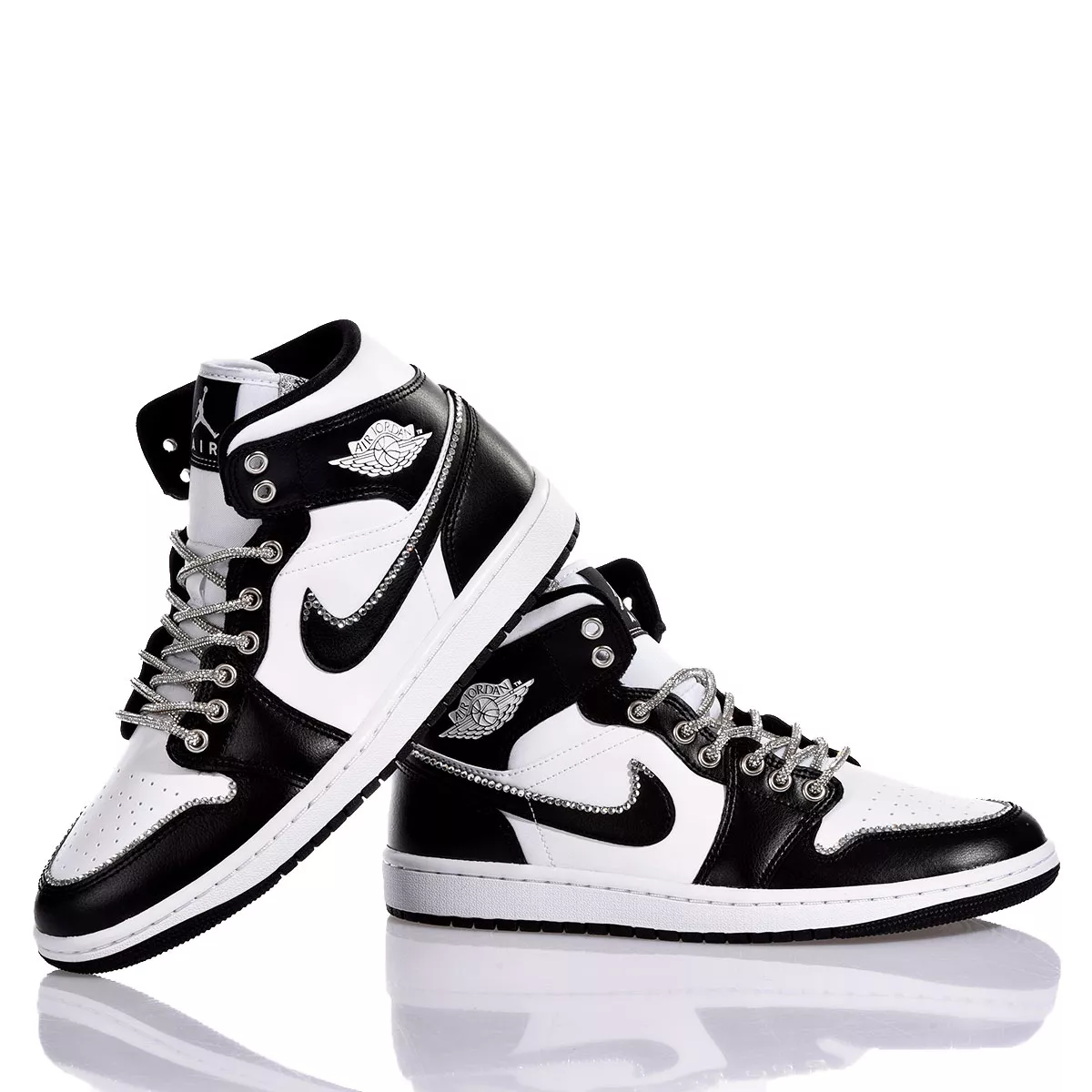 Nike Air Jordan 1 Panda Swarovski Air Jordan 1 Swarovski