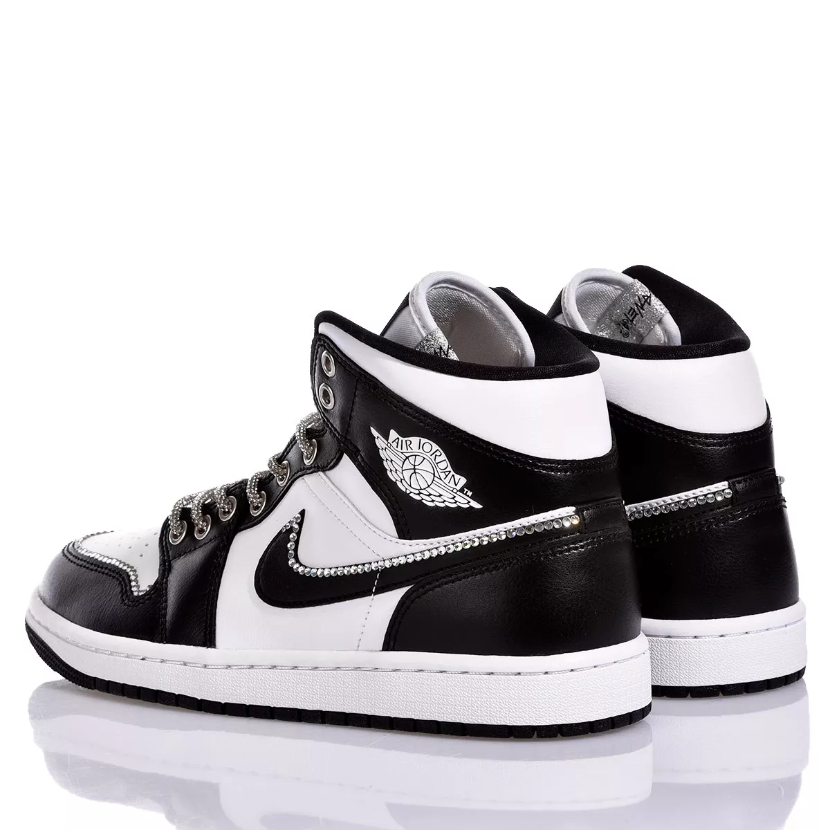 Nike Air Jordan 1 Panda Swarovski Air Jordan 1 Swarovski