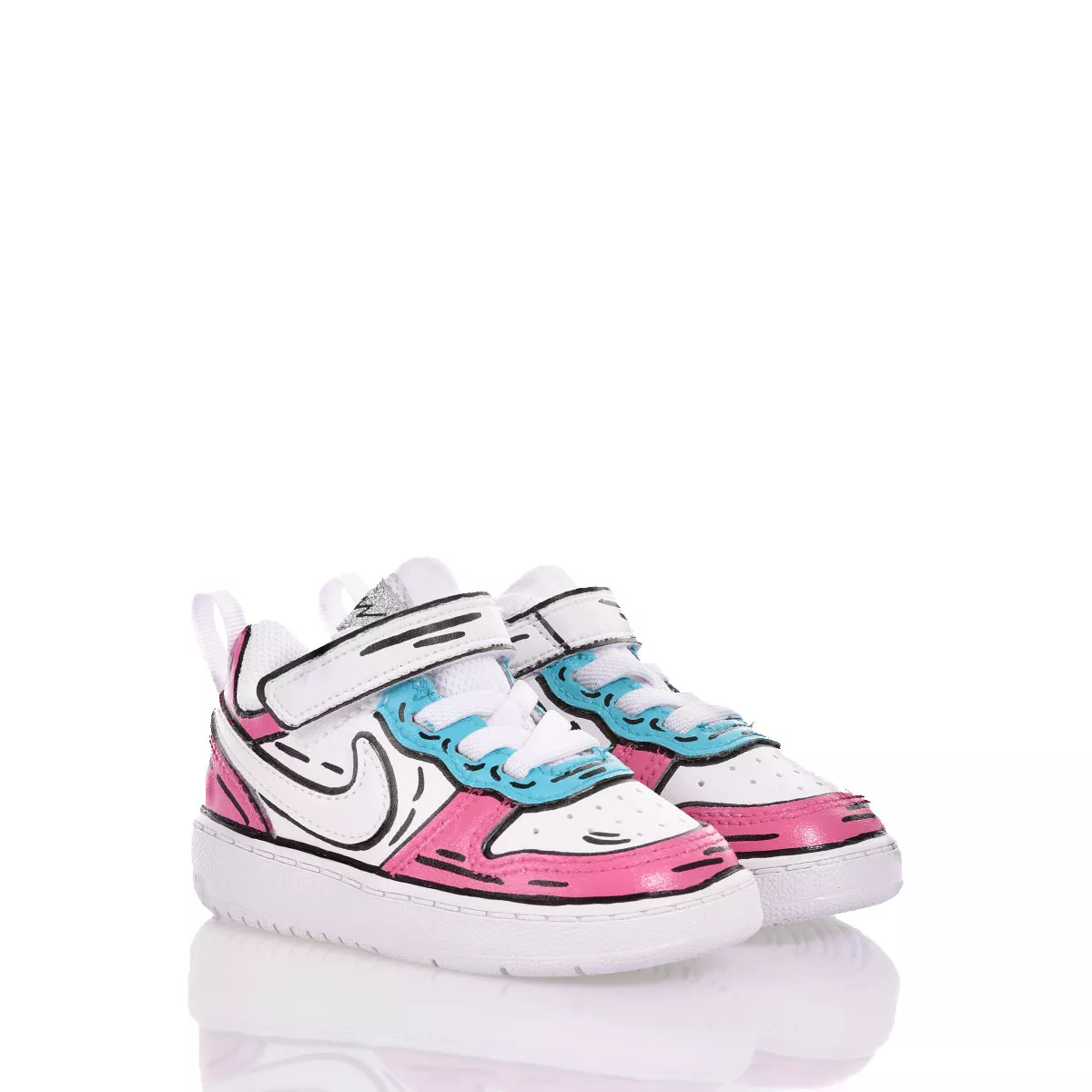 Nike Baby Comics Cinderella  Gemalt