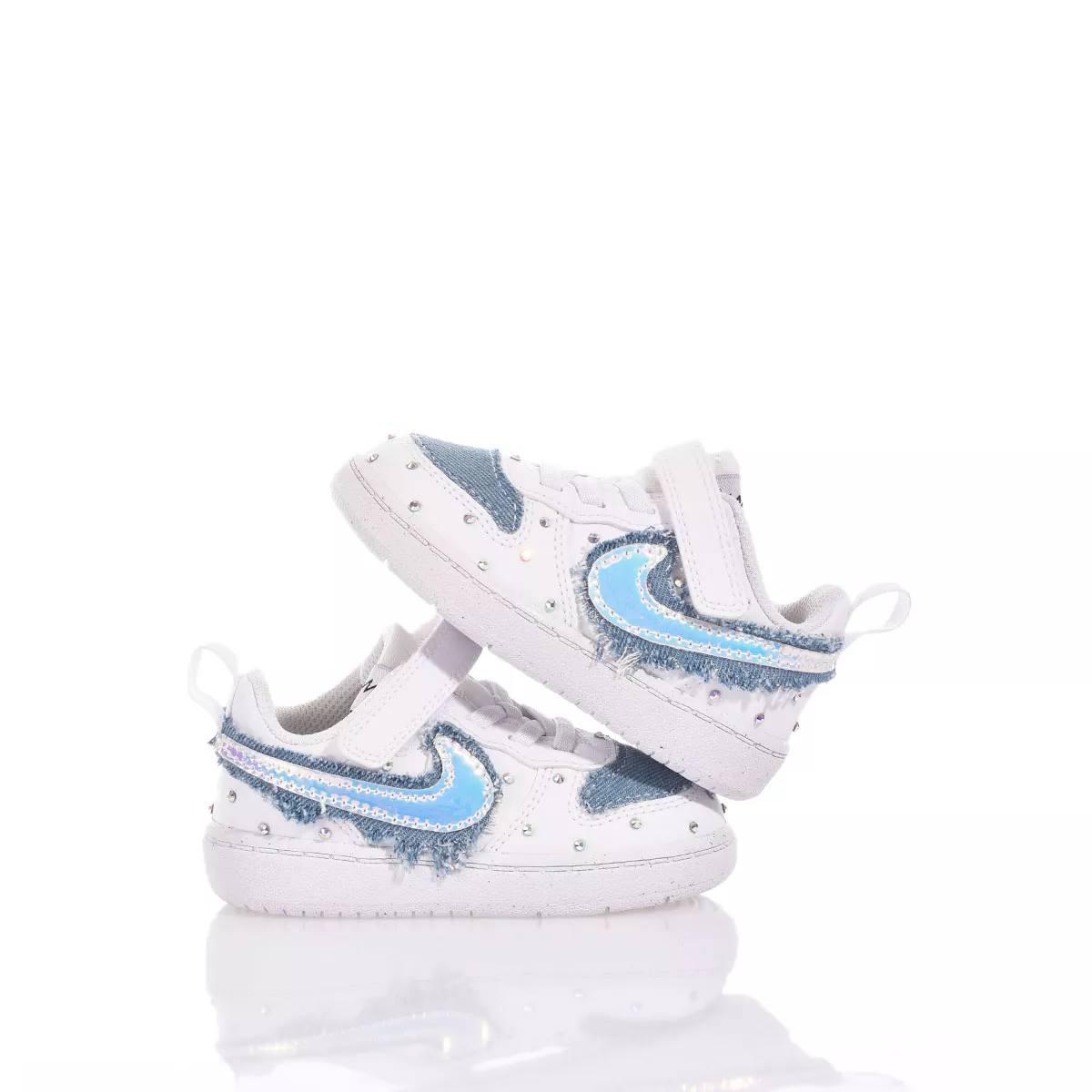 Nike Baby Denim Blue Rain Personalizzate