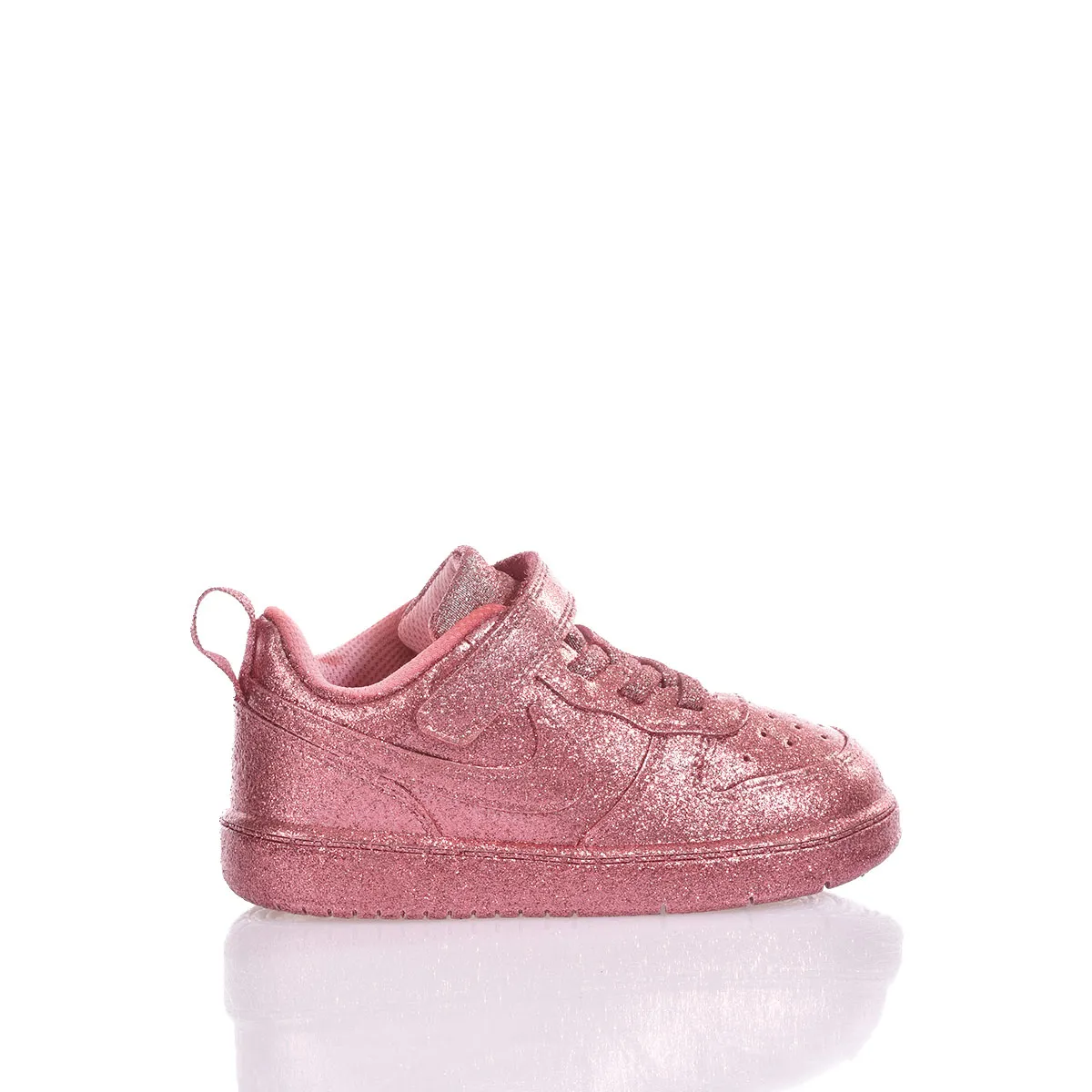 Nike Baby Full Pink Court Vision Glitter