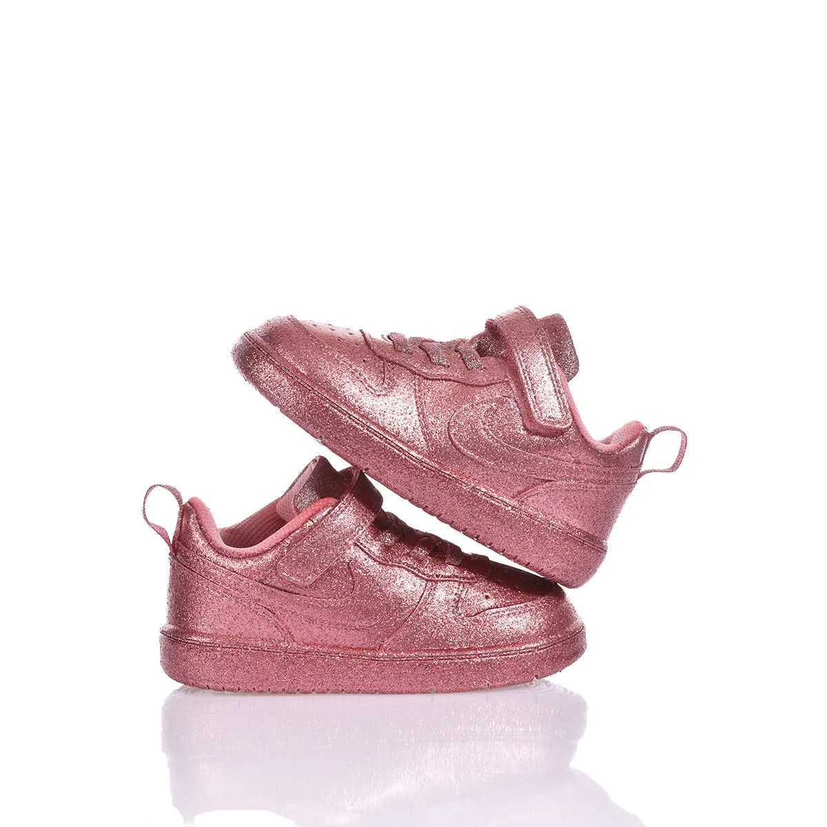 Nike Baby Full Pink Court Vision Glitter