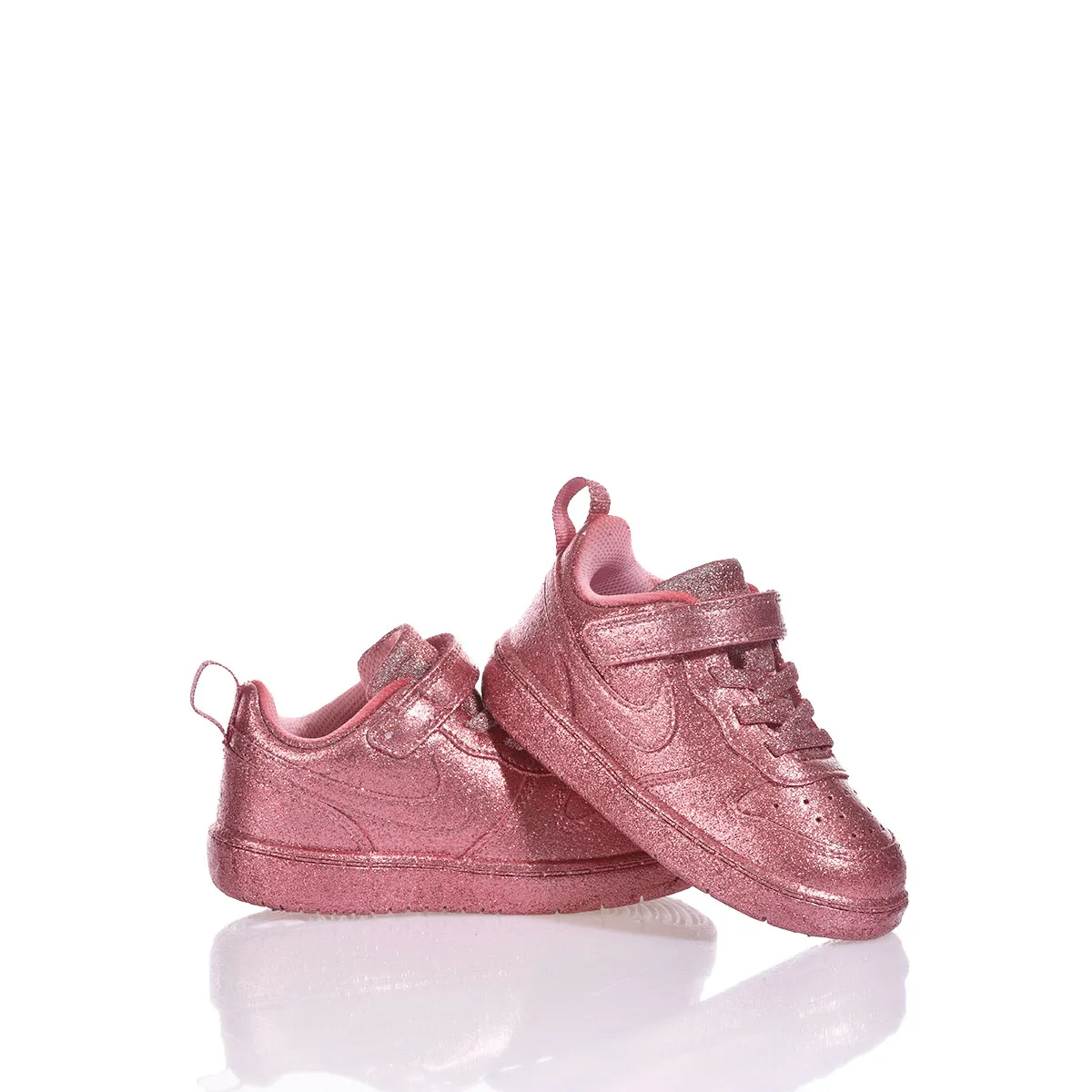 Nike Baby Full Pink Court Vision Glitter