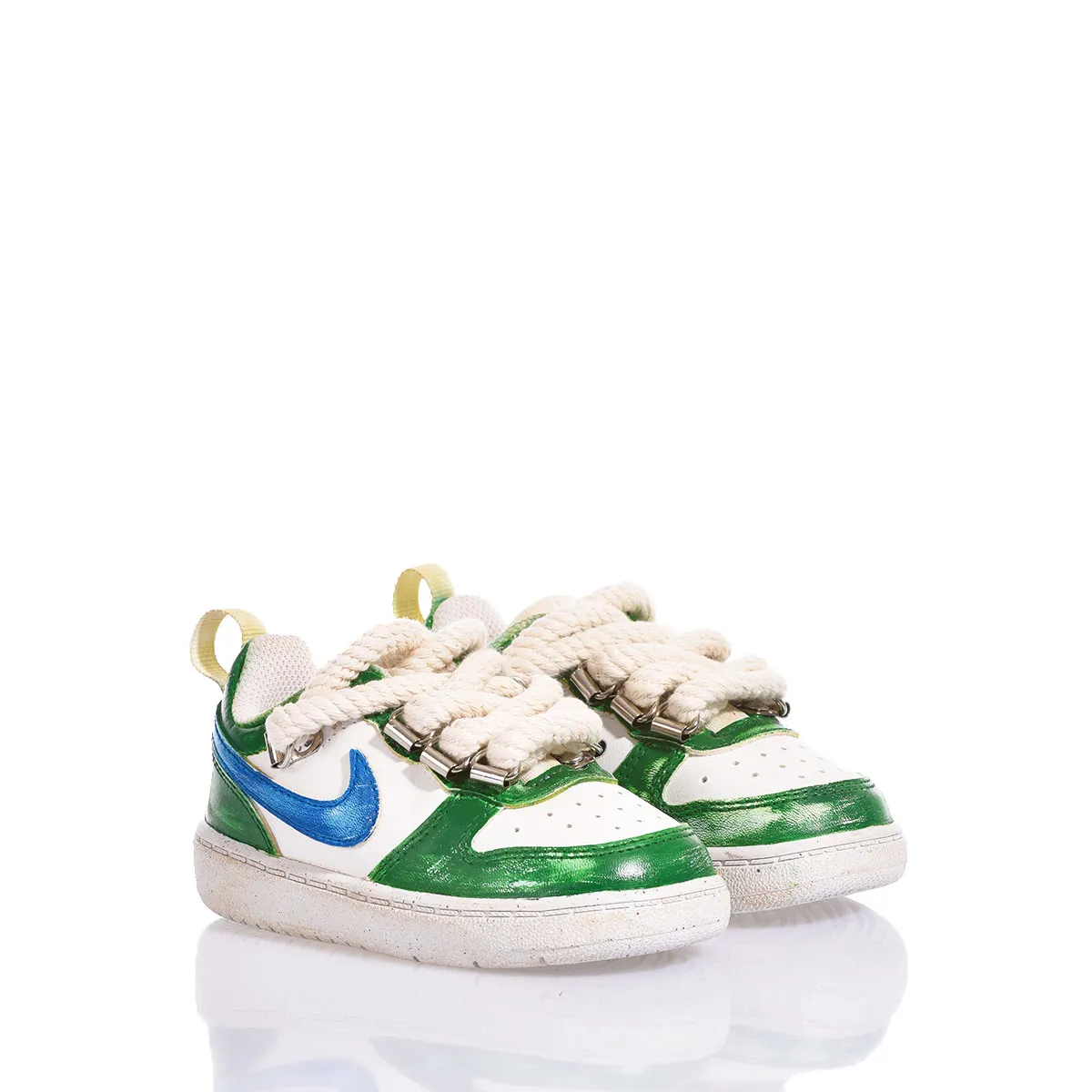 Nike Baby Green Vintage Court Vision Painted, Special