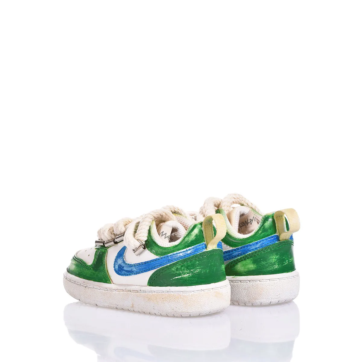 Nike Baby Green Vintage Court Vision Painted, Special