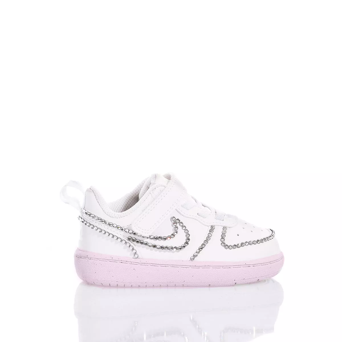 Nike Baby Vanity Rose Court Vision Swarovski