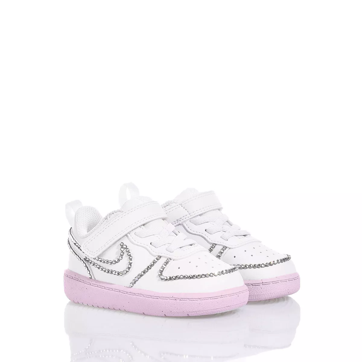 Nike Baby Vanity Rose Court Vision Swarovski