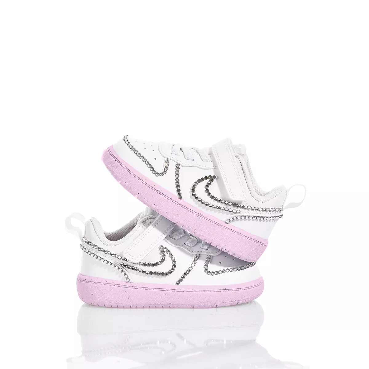 Nike Baby Vanity Rose Court Vision Swarovski