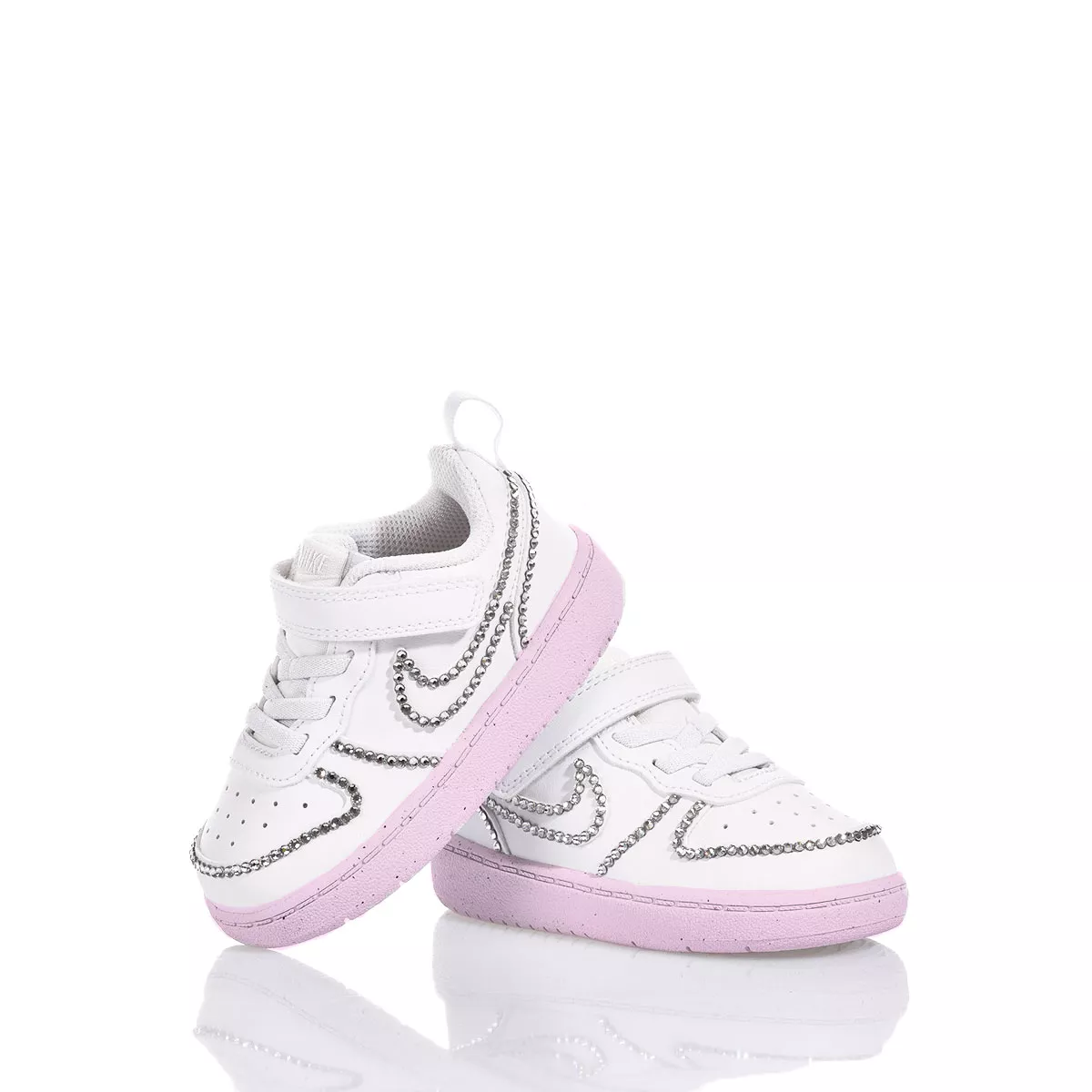 Nike Baby Vanity Rose Court Vision Swarovski