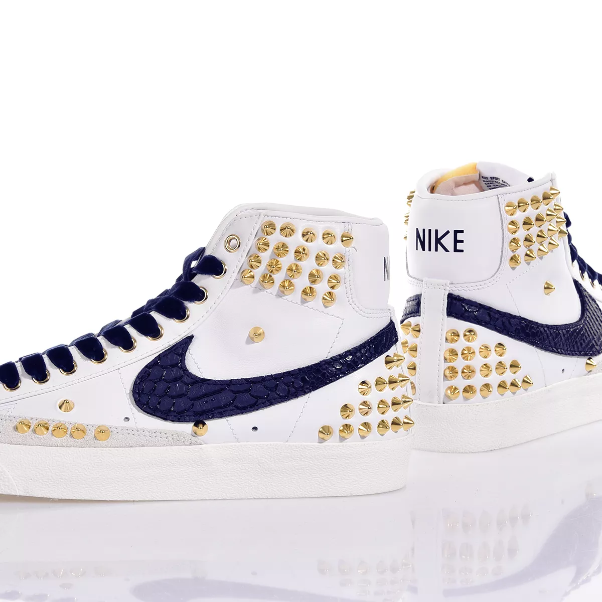 Nike Blazer Gold Blue  Studs, Special