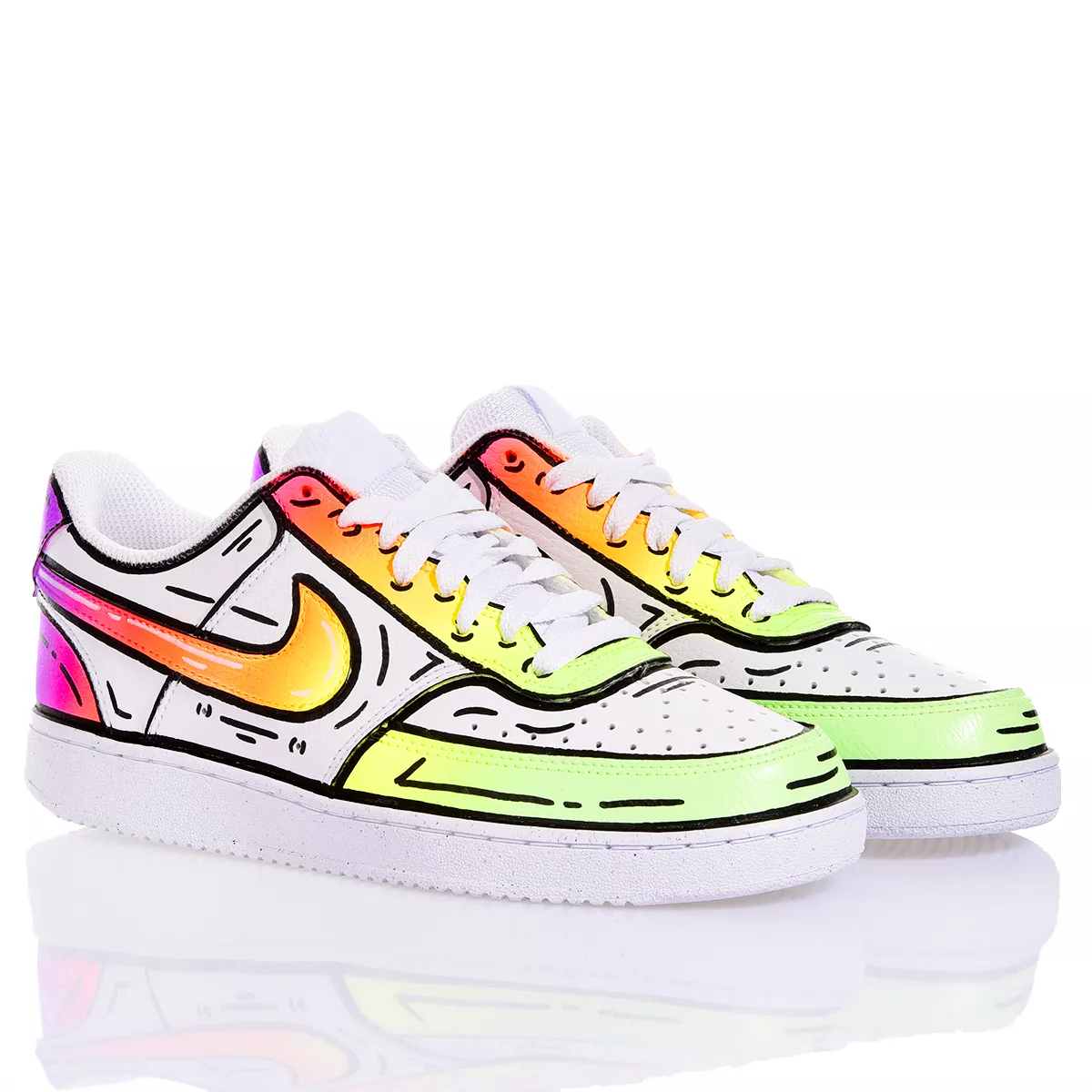 Nike Comics Hot California  Painted