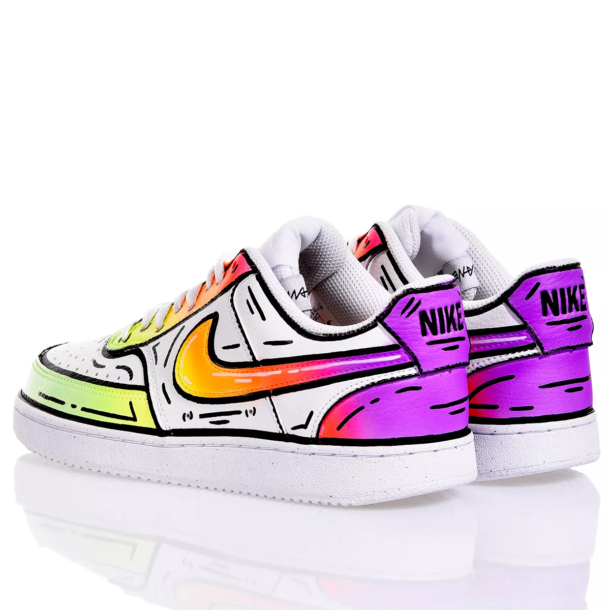 Nike Comics Hot California  Painted