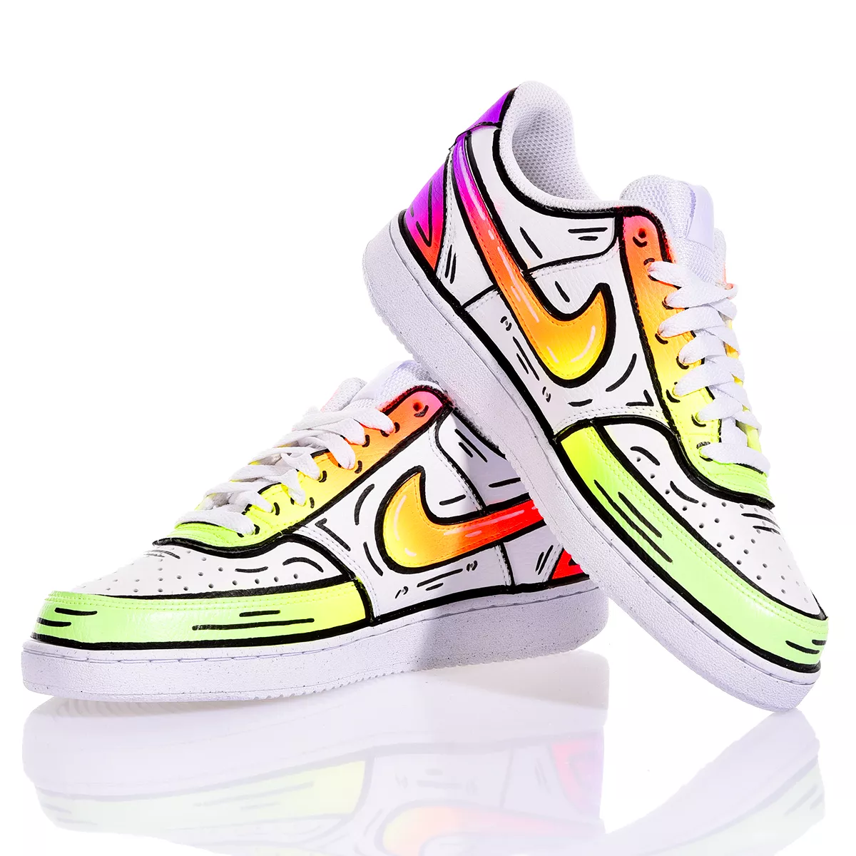 Nike Comics Hot California  Painted