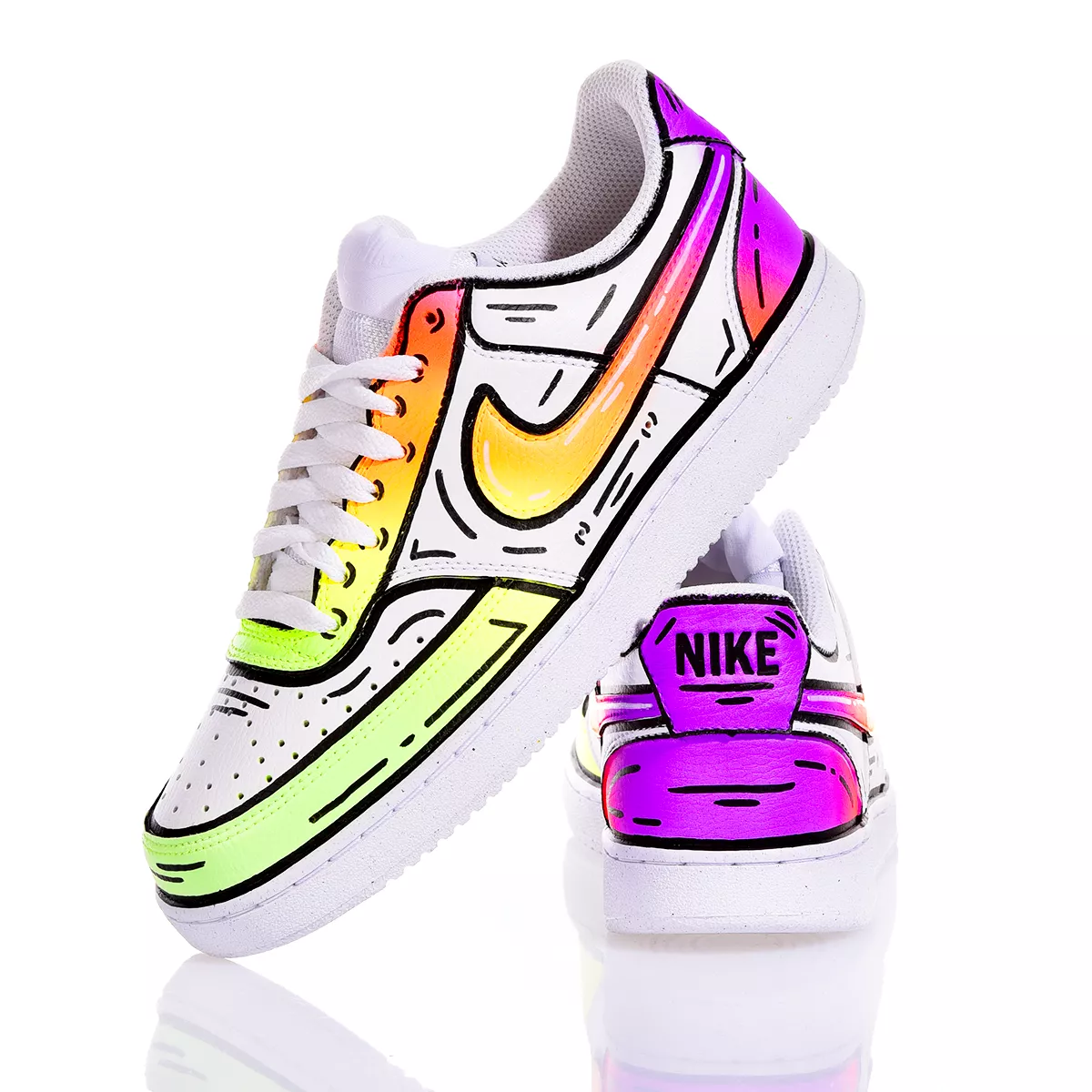 Nike Comics Hot California  Painted