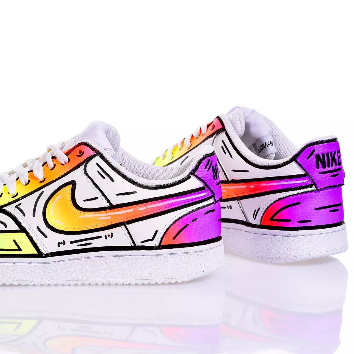 Nike Comics Hot California  Painted