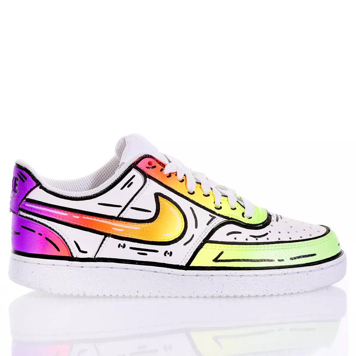 Nike Comics Hot California  Gemalt