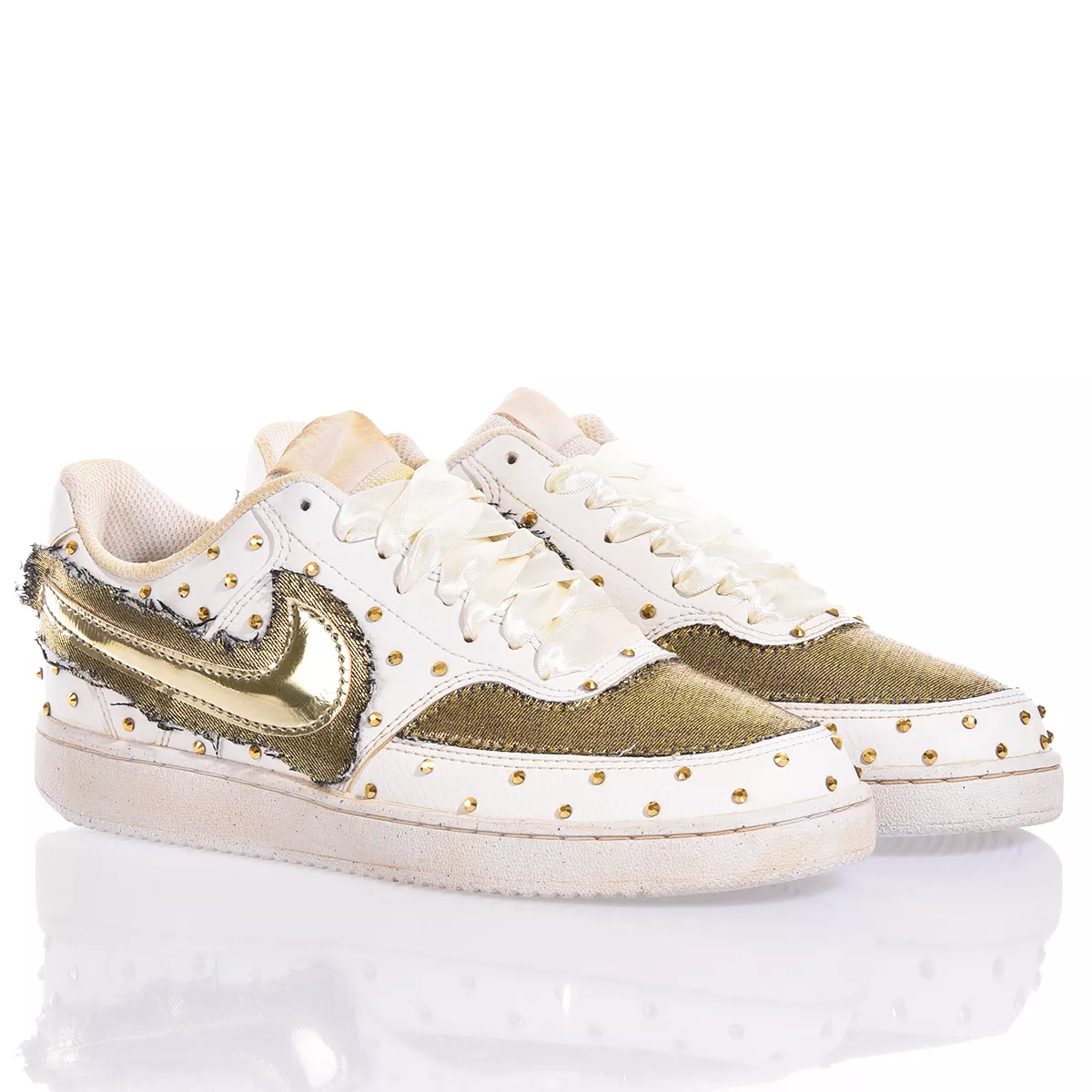 Nike Denim Gold Rain Dunk Special, Swarovski