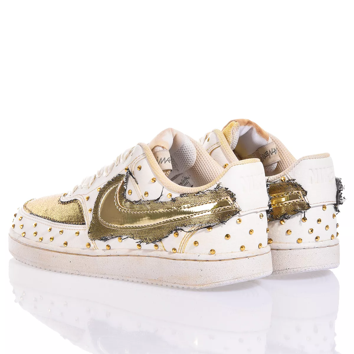 Nike Denim Gold Rain Dunk Special, Swarovski