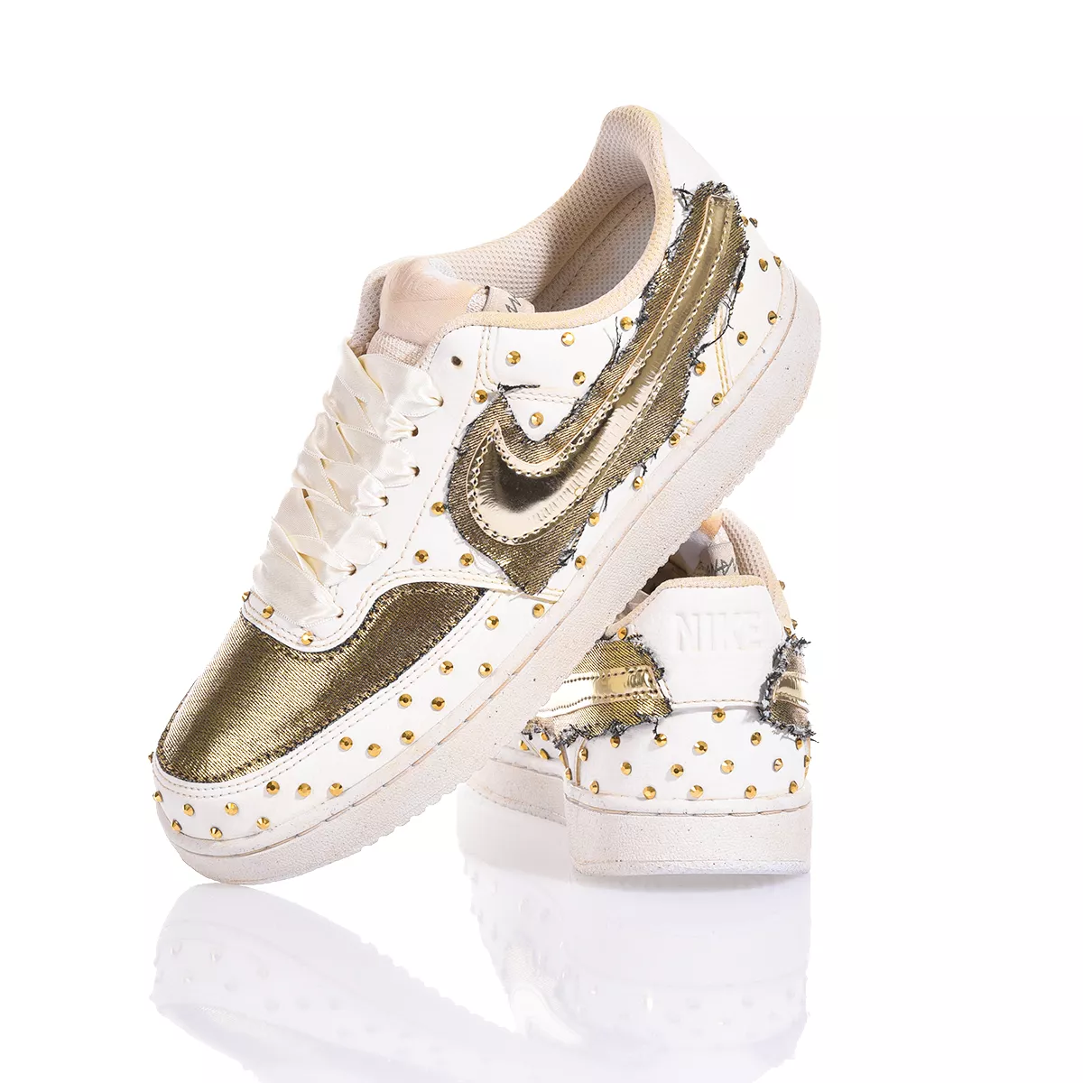 Nike Denim Gold Rain Dunk Special, Swarovski