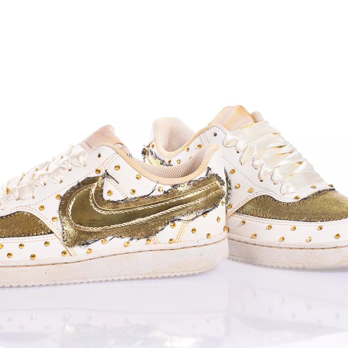 Nike Denim Gold Rain Dunk Special, Swarovski