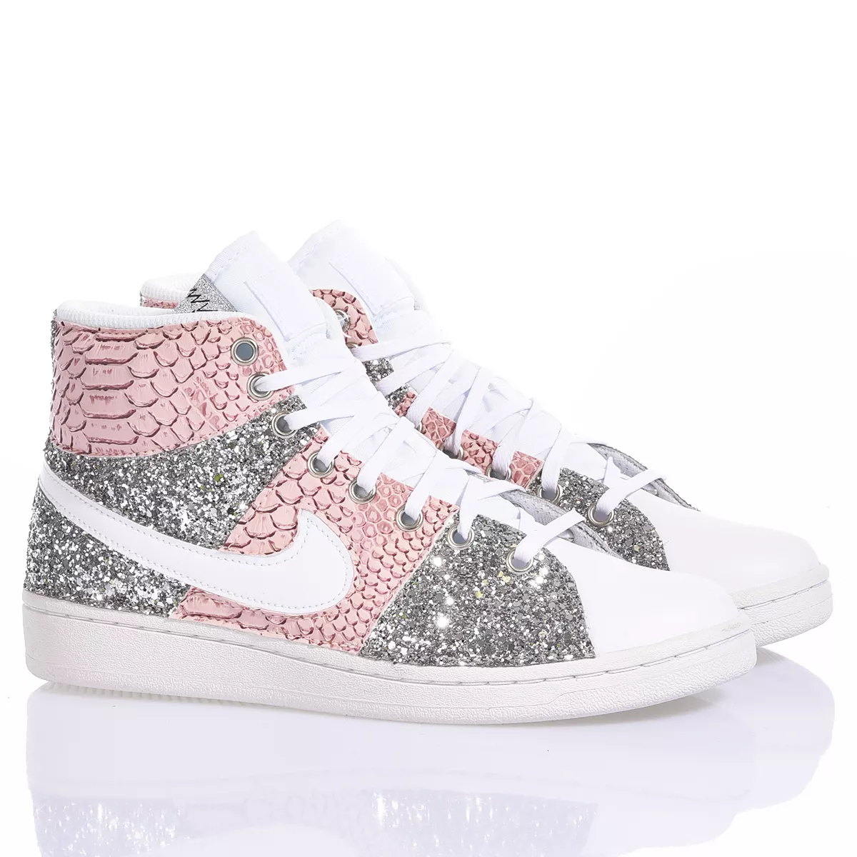 Nike Hi Pink Glam Court Vision Glitter, Special