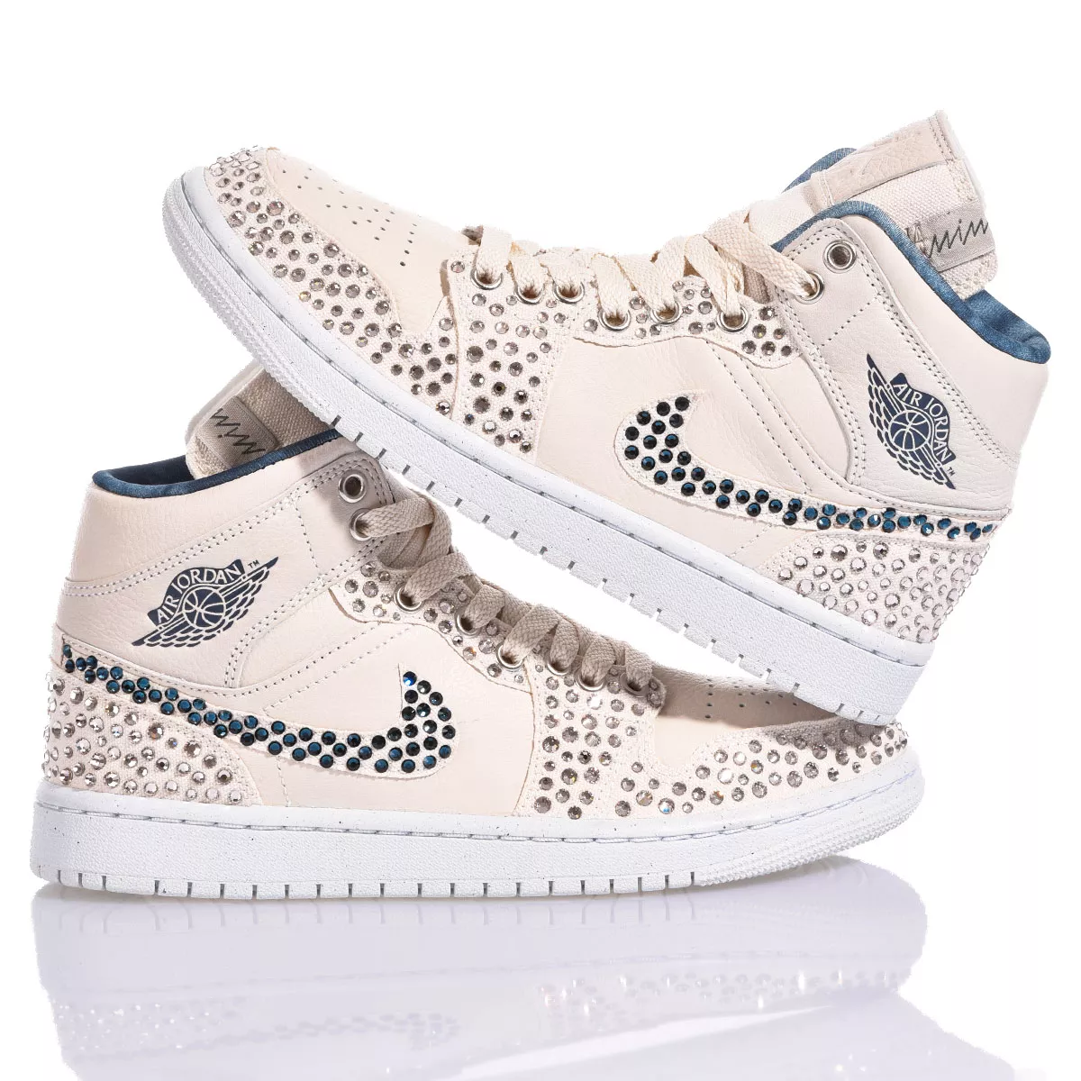 Nike Jordan 1 Sand Swarovski Air Jordan 1 Swarovski