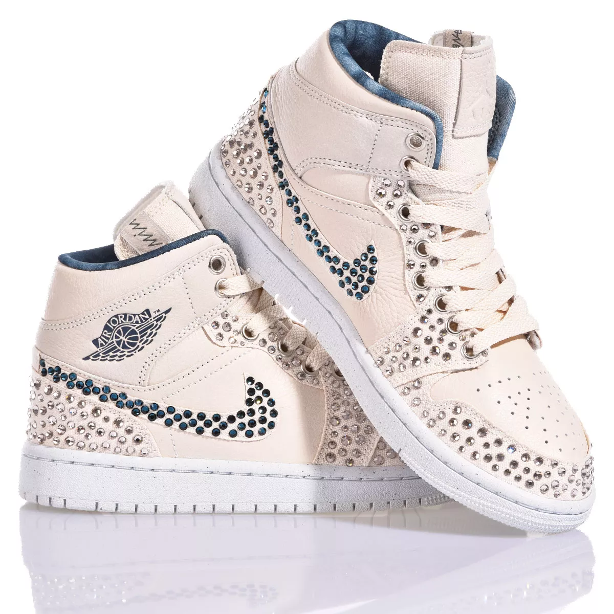 Nike Jordan 1 Sand Swarovski Air Jordan 1 Swarovski