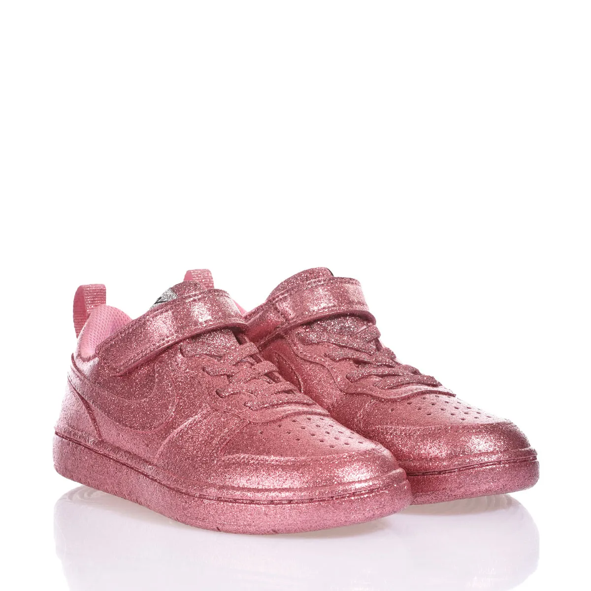 Nike Junior Full Pink Court Vision Glitter